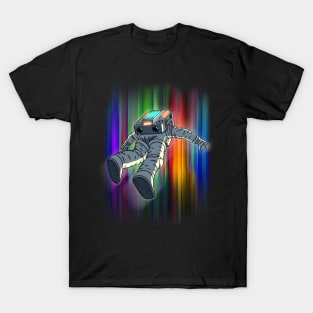 Astronaut Floating in Space T-Shirt